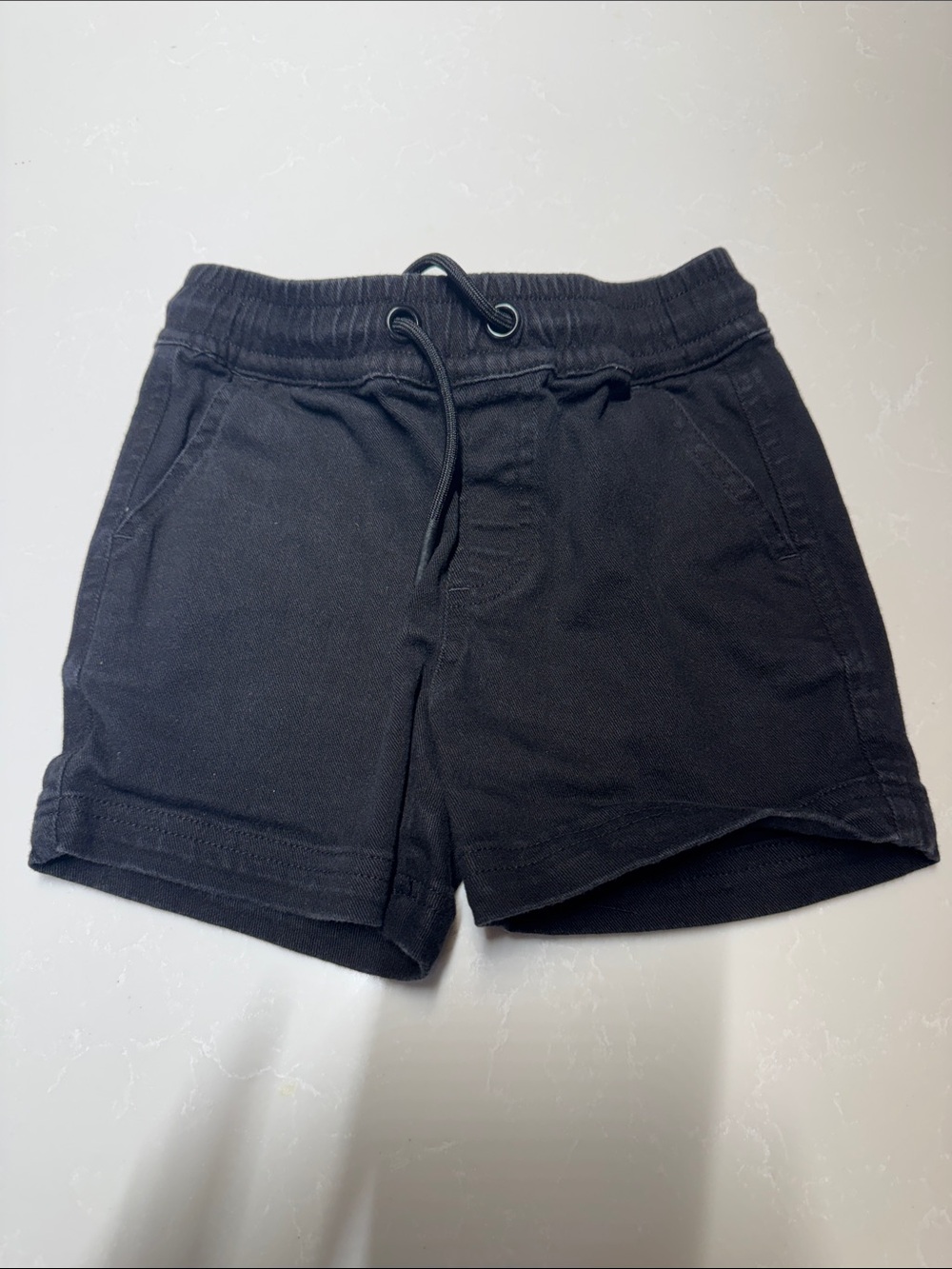 Little Bipsy Black Athletic Drawstring Shorts